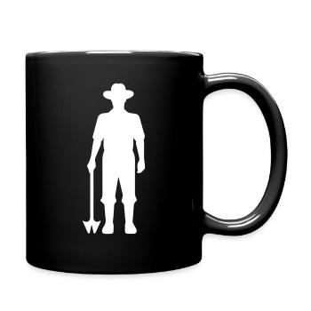 Bauer Silhouette Farmer - Mug uni - noir - Droite