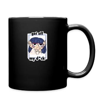 f*ck you - Full Colour Mug - black - Right