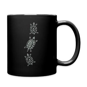 Turtle Decor - Full Colour Mug - black - Right