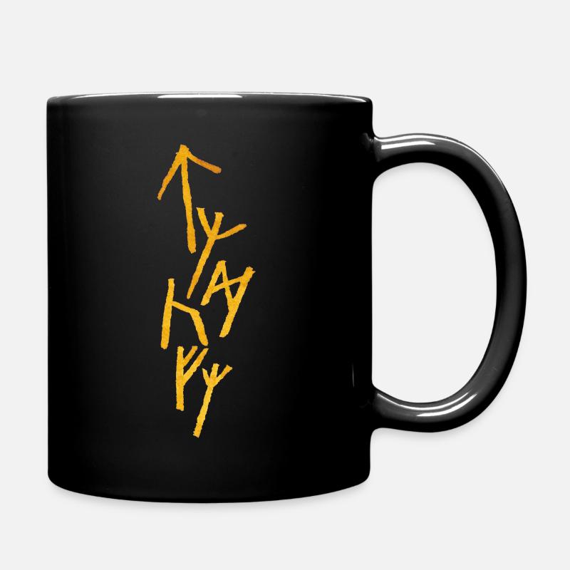 Runes - Mug uni - noir