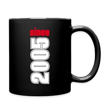 SINCE 2005 - 20TH BIRTHDAY - BIRTHDAY GIFT - Full Colour Mug - black - Right