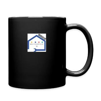 fichier monsieur 83 100x 100 - Mug uni - noir - Droite