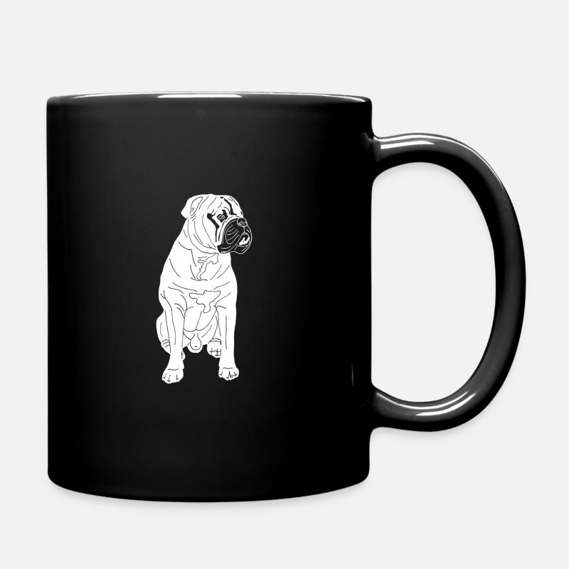 Continental Bulldog - Tasse einfarbig - Schwarz