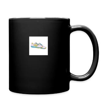 Schuh Druck Anziehsachen Herren/Damen/Kinder/Babys - Tasse einfarbig - Schwarz - Rechts