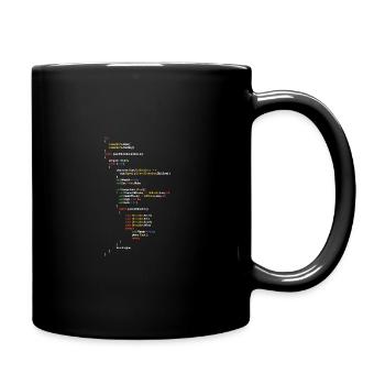 Coder Coding Software Developer Programmer Nerd Ge - Tasse einfarbig - Schwarz - Rechts