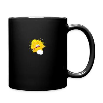 Soleil - Mug uni - noir - Droite