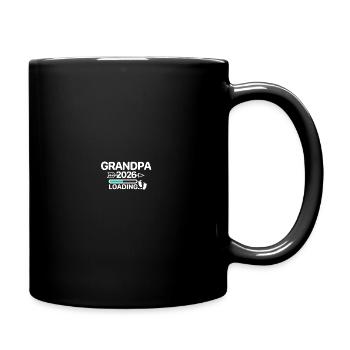 Opa 2026 Babyfüsse - Tasse einfarbig - Schwarz - Rechts