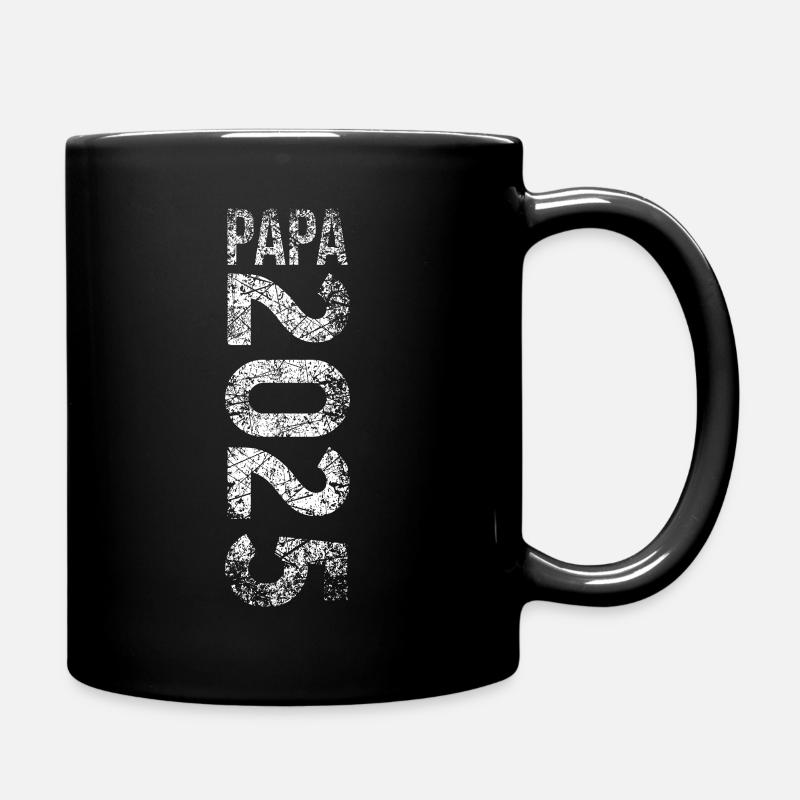 Dad 2025 Dad 2025 Supergrunge White - Full Colour Mug - black