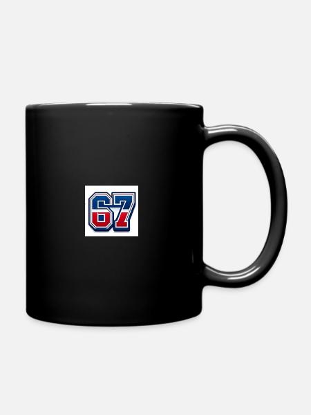 67 Numéro patriotique - Mug uni - noir
