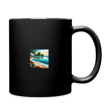 Island Dreams - Full Colour Mug - black - Right