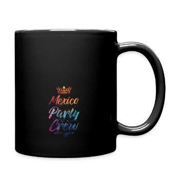 Mexico Party Crew Colorful - Full Colour Mug - black - Right