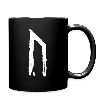 Elder Futhark Rune Uruz - lettre U - Mug uni - noir - Droite