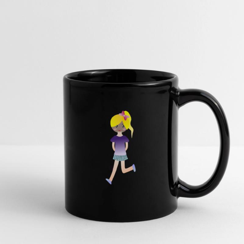 runner running run jogging jogging sprinter45 Full Colour Mug