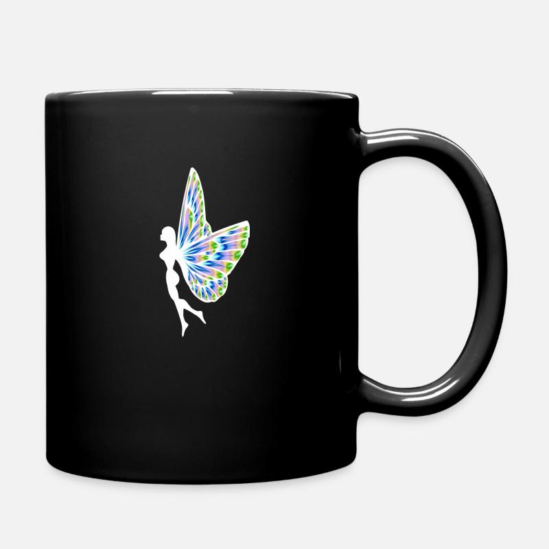 Fee - Tasse einfarbig - Schwarz