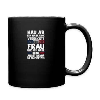 French French France - Full Colour Mug - black - Right