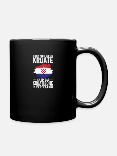 Croate Croate Croatie - Mug uni - noir