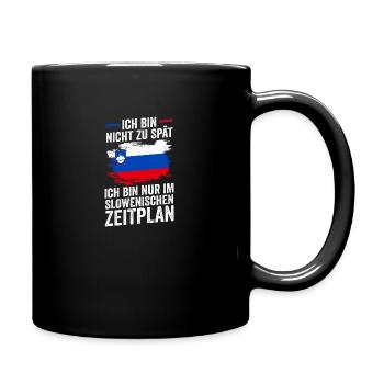 Slovènes Slovénie - Mug uni - noir - Droite
