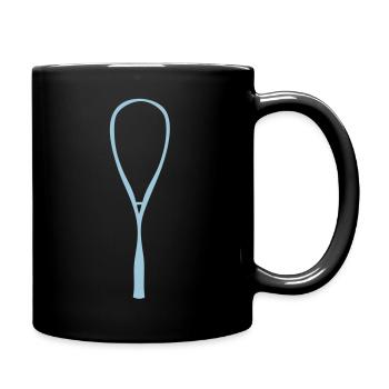 squash racquet racket 902 - Full Colour Mug - black - Right