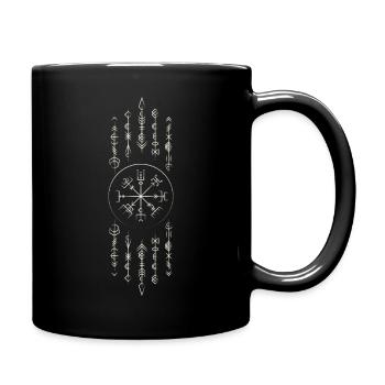 Viking calendar, Vikings - Full Colour Mug - black - Right