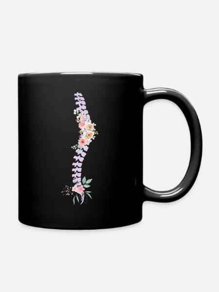 spina - Tasse einfarbig - Schwarz