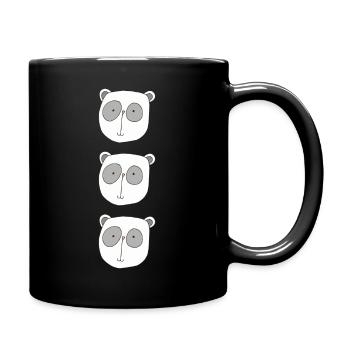 Koala Bear Triple - Full Colour Mug - black - Right