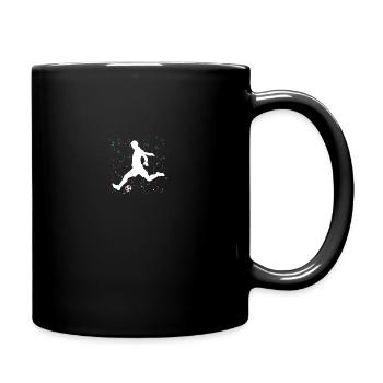 Joueur de football Football - Mug uni - noir - Droite
