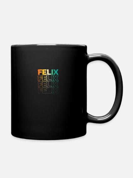 Felix - Tasse einfarbig - Schwarz
