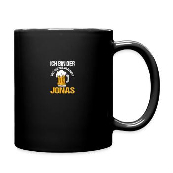 Bière Les amateurs de bière Booze célèbrent Jonas - Mug uni - noir - Droite