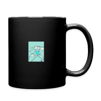 Jumeaux - Mug uni - noir - Droite
