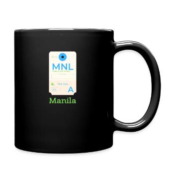 Manila - Tasse einfarbig - Schwarz - Rechts