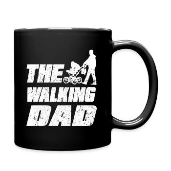 Le père de marche - Mug uni - noir - Droite