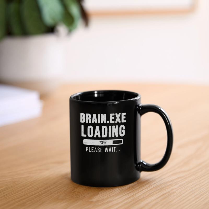 Brain exe loading ... please wait! | Brain exe Full Colour Mug