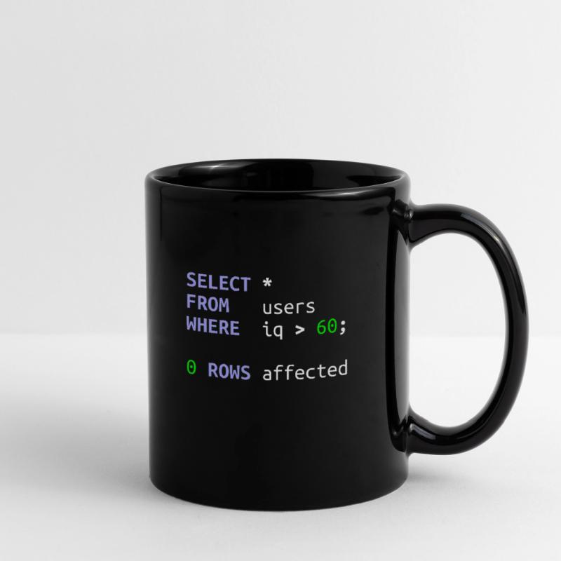 Software Developer SQL Coder Geek Gift Full Colour Mug