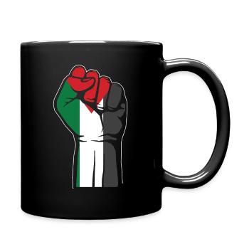 Palestine Fist Gift Patriote de la bande de Gaza - Mug uni - noir - Droite