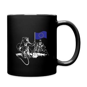 Europe Apollo Mission - Full Colour Mug - black - Right