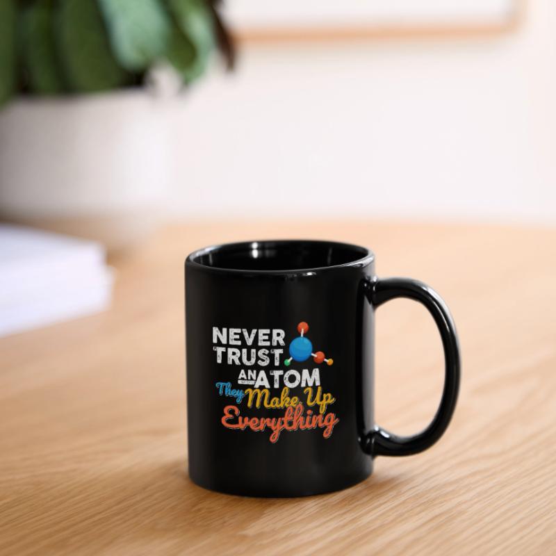 Science Chemistry Math Physics Nerd Atom Full Colour Mug