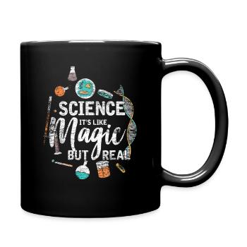 Magie science réalité réelle math physique physique nerd - Mug uni - noir - Droite