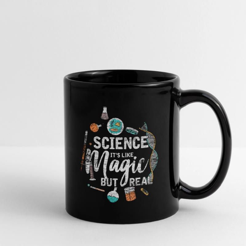 Magic science real reality math physics nerd Full Colour Mug