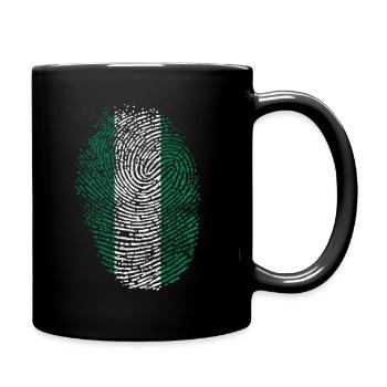 Nigeria - Mug uni - noir - Droite