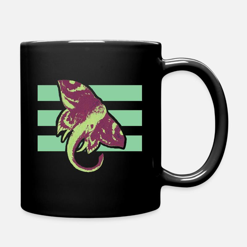 Cool Art Graphique Elephant T-shirt - Mug uni - noir