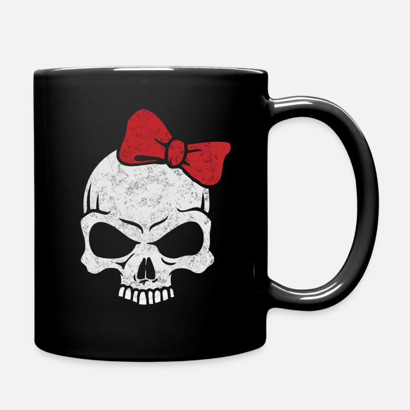 fille de heavy metal - Mug uni - noir