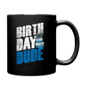 Anniversaire cadeau cadeau d'anniversaire - Mug uni - noir - Droite