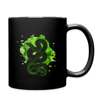 Cadeau de reptile de poison de serpent d'eau de serpent - Mug uni - noir - Droite