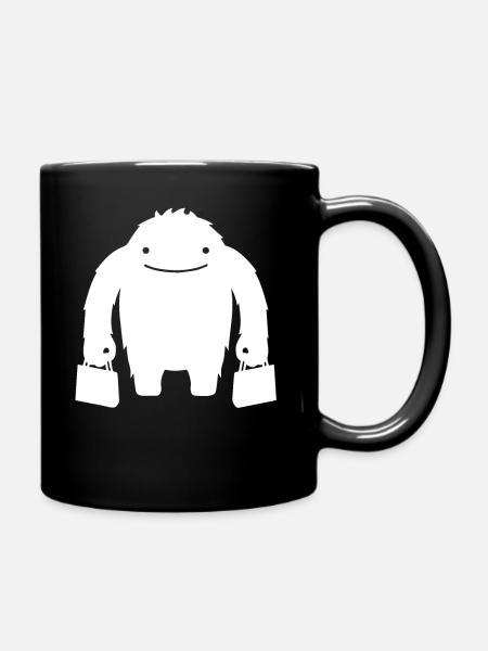 monster - Full Colour Mug - black