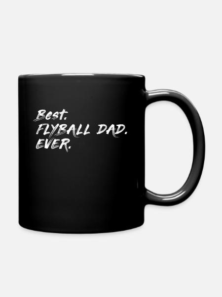 Best Flyball Dad Dog Sport Daddy - Full Colour Mug - black