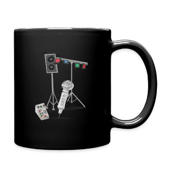 Stage set - Full Colour Mug - black - Right