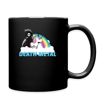 Funny Death Metal Shirt Gift Bet Lost - Full Colour Mug - black - Right