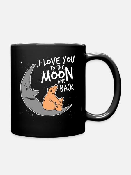 Love - Tasse einfarbig - Schwarz