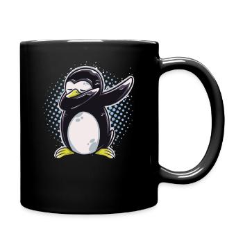 Penguin dabbing dab danse cadeau anniversaire - Mug uni - noir - Droite