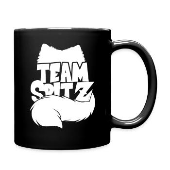 Silhouette Team Spitz - Tasse einfarbig - Schwarz - Rechts